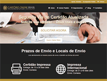 Tablet Screenshot of cartorioregistrodeimoveis.com.br